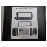Radio Installation Dash Kit...
