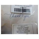 40 Thank you Gift Bags 7 x 9'...