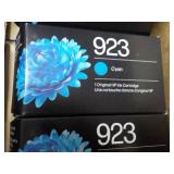 8 Cyan 923 Ink Cartridges...