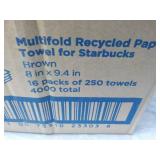 Case of 4000 Pacific Blue Multifold...