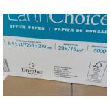 5000 Sheets White Earth Choice 8 1/...