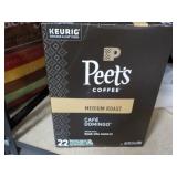 Keurig Peets Medium Roast 22 Coffee...