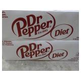 2 Diet Dr. Pepper 12 packs...