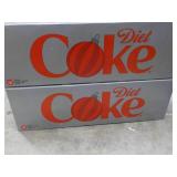 2 Diet Coke 12 Packs...