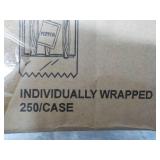 Case of 250 Wrapped Knife, Fork, Te...