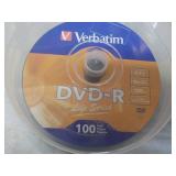 100 Verbatim DVD-R...
