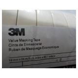 12 Rolls 3M 3/4' x 60 yd Masking Ta...