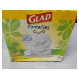 Box of Glad 80 Force Flex 13 Gallon...