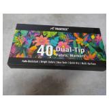Pagather 40 Dual Tip Fabric Markers...