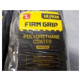 36 pair Firm Grip Work Gloves...