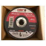 CGW Abrasives eXtreme Cut Ceramic Grinding Disc 5 X .045 X 7/8' (Qty 22) CGW Abrasives eXtreme Cut Ceramic Grinding Disc 5 X .045 X 7/8' (Qty 22)
