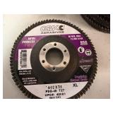 CGW Abrasives eXtreme II Flap Disc 4 1/2 x 7/8 XL (Qty 10) CGW Abrasives eXtreme II Flap Disc 4 1/2 x 7/8 XL (Qty 10)