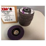 CGW Abrasives eXtreme II Flap Disc 4 1/2 x 7/8 XL (Qty 10) CGW Abrasives eXtreme II Flap Disc 4 1/2 x 7/8 XL (Qty 10)