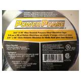 Power Phase 3/4 x 66' Blue, Green and Yellow Vinyl Electrical Tape (11 Rolls) Power Phase 3/4 x 66' Blue, Green and Yellow Vinyl Electrical Tape (11 Rolls)