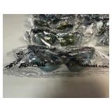 Fastenal G8 Safety Glasses: Black Frame, Gold Mirror Lens (Qty 14) Fastenal G8 Safety Glasses: Black Frame, Gold Mirror Lens (Qty 14)