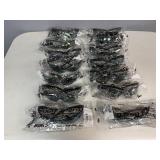 Fastenal G8 Safety Glasses: Black Frame, Gold Mirror Lens (Qty 14) Fastenal G8 Safety Glasses: Black Frame, Gold Mirror Lens (Qty 14)