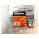 6' Black Safety Strap Loop Web Harness Kit, 6' Black Safety Strap Carabineer Harness Kit, Cross Arm Tie-Off Adapter & EZ-Cleans Kit 6' Black Safety Strap Loop Web Harness Kit, 6' Black Safety Strap Carabineer Harness Kit, Cross Arm Tie-Off Adapter & EZ-Cleans Kit