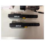 Five Handy Pocket Size Flash Lights, Two Flash Lights with Magnet Attachments, Two Energizer 200 Lumen Industrial Headlamps Five Handy Pocket Size Flash Lights, Two Flash Lights with Magnet Attachments, Two Energizer 200 Lumen Industrial Headlamps