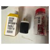 Miscellaneous Electrical - 3M and Powerphase Tape, Maxi-Blade 40 AMP, Fork Terminals, Plug End and more (See pictures for details) Miscellaneous Electrical - 3M and Powerphase Tape, Maxi-Blade 40 AMP, Fork Terminals, Plug End and more (See pictures for details)