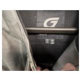 Women's Leather Biker Jacket Grey Size 18 Women's Leather Biker Jacket Grey Size 18