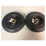Set of Two Pneumatic Tires 2.50-4 Set of Two Pneumatic Tires 2.50-4