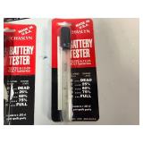 Battery Testers - Test 6,12,24 Volt Batteries. (Qty 11 - 10 in original packaging) Battery Testers - Test 6,12,24 Volt Batteries. (Qty 11 - 10 in original packaging)