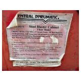 Central Pneumatic Steel Blaster Cabinet Central Pneumatic Steel Blaster Cabinet