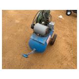 Speedaire Compressor, Works, Pulley on Electric Motor needs TLC Speedaire Compressor, Works, Pulley on Electric Motor needs TLC