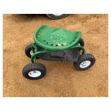 Rolling Work Seat with Tool Tray Rolling Work Seat with Tool Tray