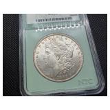 1885 O Morgan Silver Dollar NTC MS65 1885 O Morgan Silver Dollar NTC MS65
