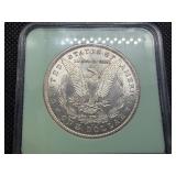 1885 O Morgan Silver Dollar NTC MS65 1885 O Morgan Silver Dollar NTC MS65
