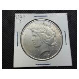 1923 D Peace Silver Dollar 1923 D Peace Silver Dollar