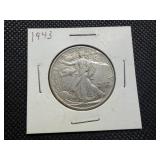 1943 Silver Walking Liberty Half Dollar 1943 Silver Walking Liberty Half Dollar