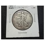 1945 D Silver Walking Liberty Half Dollar 1945 D Silver Walking Liberty Half Dollar