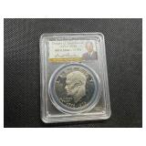 1976 S Bicentennial Ike Dollar PCGS PR69DCAM Clad Type 2 1976 S Bicentennial Ike Dollar PCGS PR69DCAM Clad Type 2