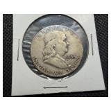 1953 D Silver Franklin Half Dollar 1953 D Silver Franklin Half Dollar