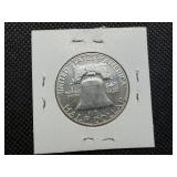 1958 Silver Franklin Half Dollar 1958 Silver Franklin Half Dollar
