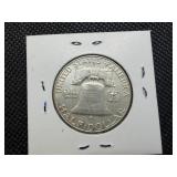 1963 D Silver Franklin Half Dollar 1963 D Silver Franklin Half Dollar
