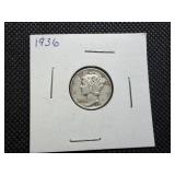 1936 Silver Mercury Dime 1936 Silver Mercury Dime