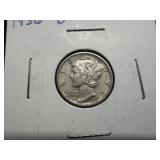 1936 D Silver Mercury Dime 1936 D Silver Mercury Dime