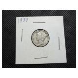 1939 Silver Mercury Dime 1939 Silver Mercury Dime