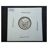 1941 Silver Mercury Dime 1941 Silver Mercury Dime