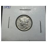 1941 Silver Mercury Dime 1941 Silver Mercury Dime
