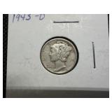1943 D Silver Mercury Dime 1943 D Silver Mercury Dime