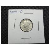 1944 D Silver Mercury Dime 1944 D Silver Mercury Dime