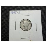 1945 S Silver Mercury Dime 1945 S Silver Mercury Dime