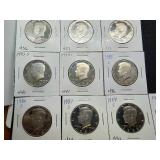 10 Kennedy Half Dollars - Very Nice Condition 1980 S, 1981 S, 1982 S, 1983 S, 1984 S, 1985 S, 1986 S, 1987 S, 1988 S, 1989 S 10 Kennedy Half Dollars - Very Nice Condition 1980 S, 1981 S, 1982 S, 1983 S, 1984 S, 1985 S, 1986 S, 1987 S, 1988 S, 1989 S