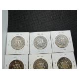 10 Kennedy Half Dollars - Very Nice Condition 1980 S, 1981 S, 1982 S, 1983 S, 1984 S, 1985 S, 1986 S, 1987 S, 1988 S, 1989 S 10 Kennedy Half Dollars - Very Nice Condition 1980 S, 1981 S, 1982 S, 1983 S, 1984 S, 1985 S, 1986 S, 1987 S, 1988 S, 1989 S