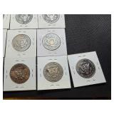 10 Kennedy Half Dollars - Very Nice Condition 1980 S, 1981 S, 1982 S, 1983 S, 1984 S, 1985 S, 1986 S, 1987 S, 1988 S, 1989 S 10 Kennedy Half Dollars - Very Nice Condition 1980 S, 1981 S, 1982 S, 1983 S, 1984 S, 1985 S, 1986 S, 1987 S, 1988 S, 1989 S