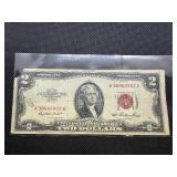 1953 Series Red Seal $2 Bill 1953 Series Red Seal $2 Bill